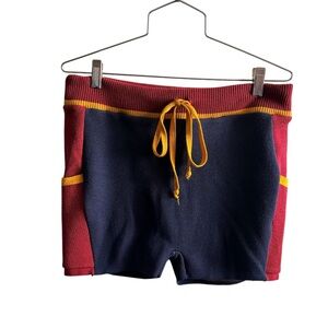 Elhoffer Captain Lounge Knit Shorts pockets loungewear size XL